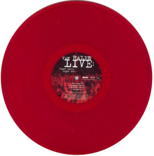 Van Halen Live Right Here, Right Now RSD